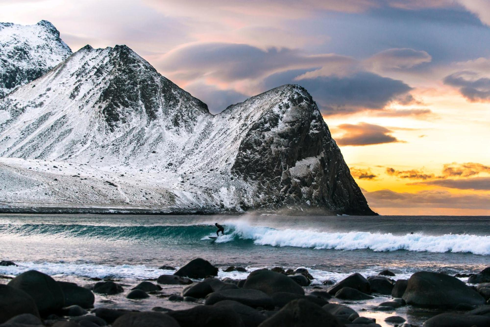 Unstad Surfpacker Unnstad Экстерьер фото